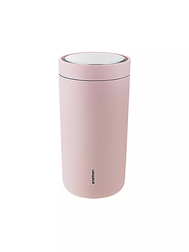 STELTON | To Go Click Stahl Becher 0,2L Soft Rose | rosa