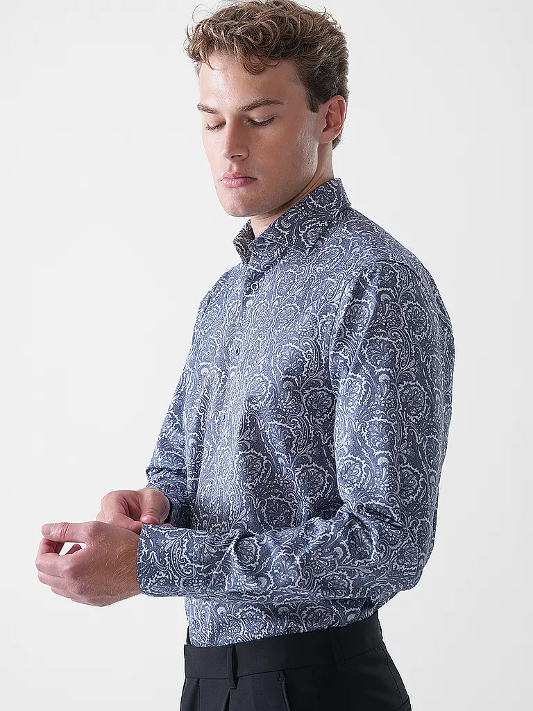 STENSTRÖMS | Businesshemd Fitted Fit | dunkelblau