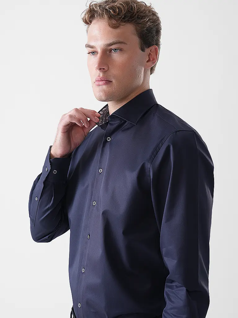 STENSTRÖMS | Businesshemd Regular Fit | Dunkelblau