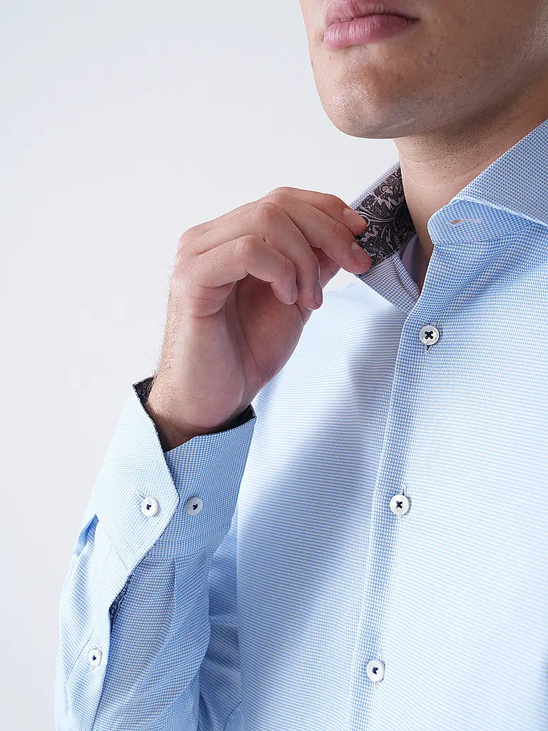 STENSTRÖMS | Businesshemd Slim Fit  | hellblau