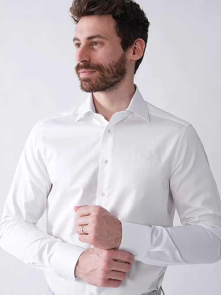 STENSTRÖMS | Businesshemd Slim Fit | weiss