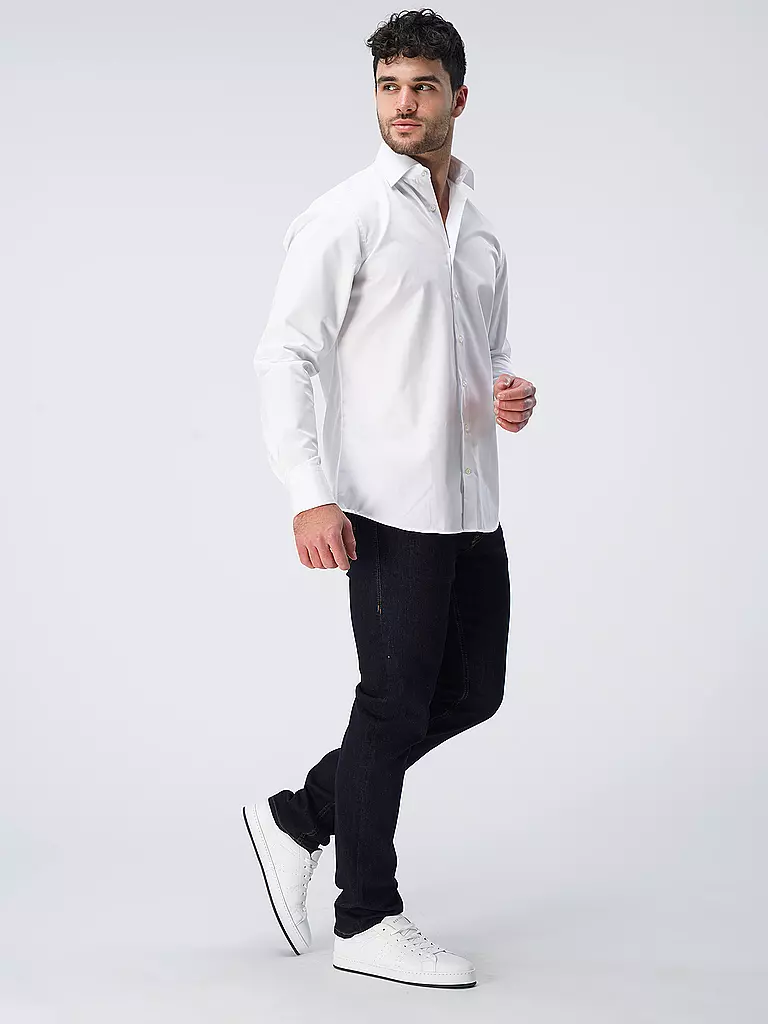 STENSTRÖMS | Hemd Fitted Fit | creme