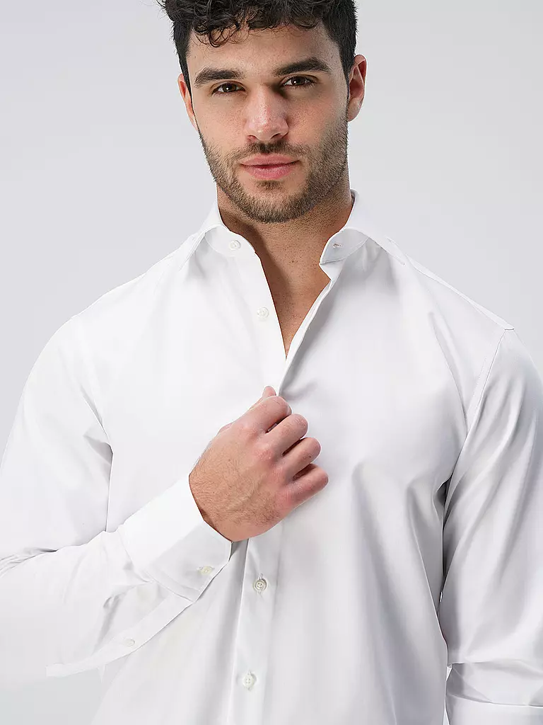 STENSTRÖMS | Hemd Fitted Fit | creme