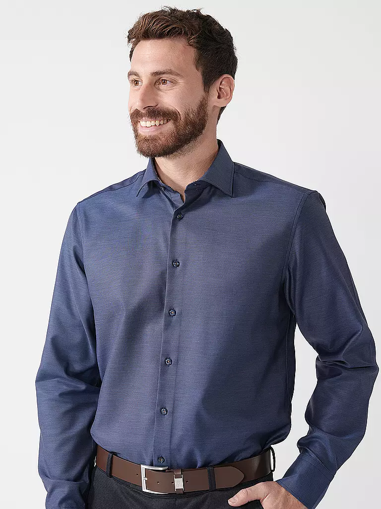 STENSTRÖMS | Hemd Regular Fit | dunkelblau