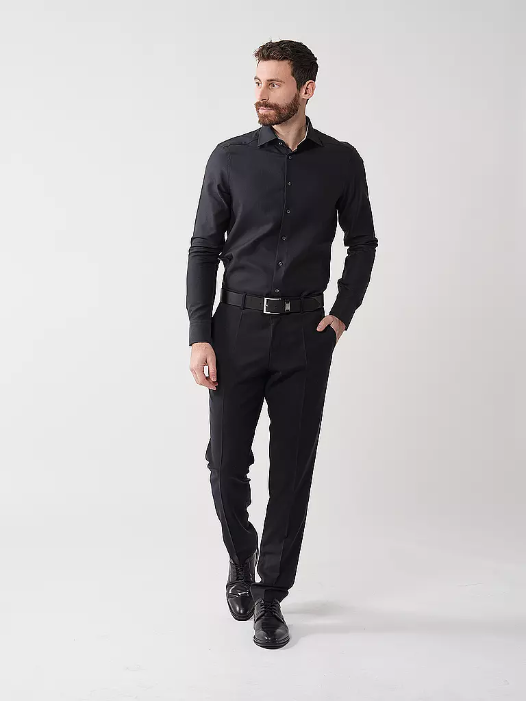 STENSTRÖMS | Hemd Slim Fit  | schwarz