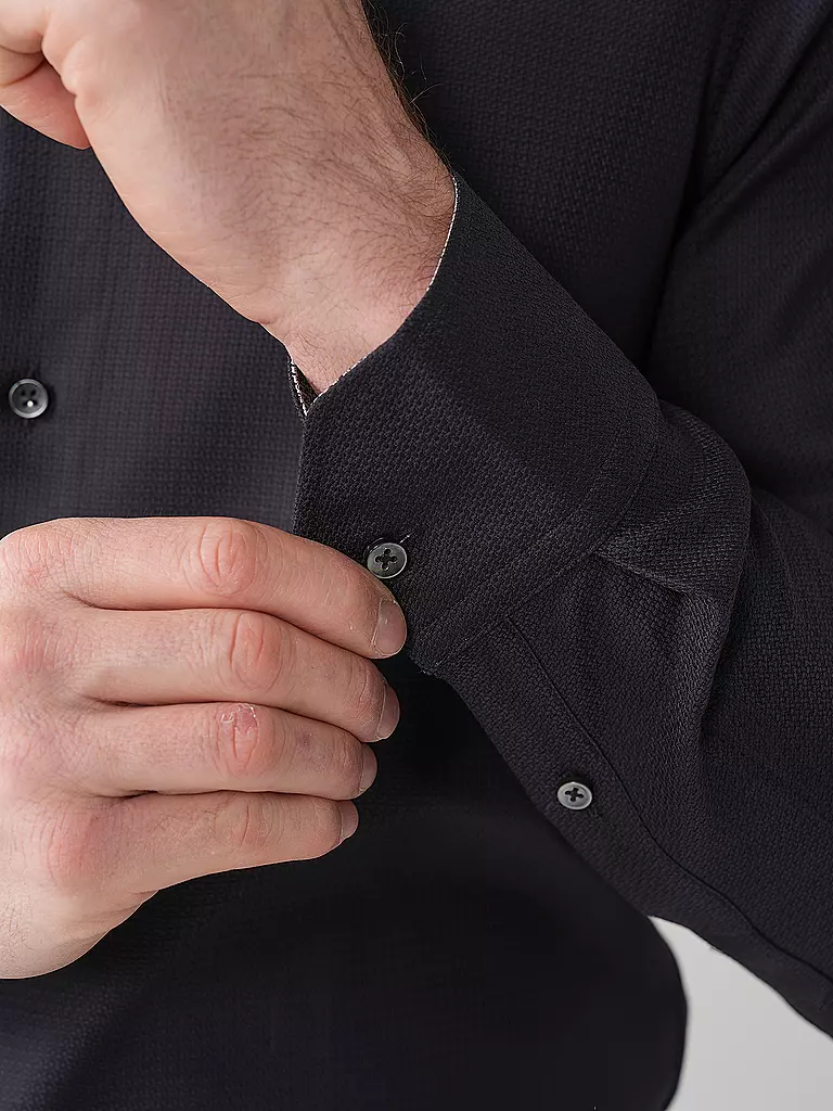STENSTRÖMS | Hemd Slim Fit  | schwarz