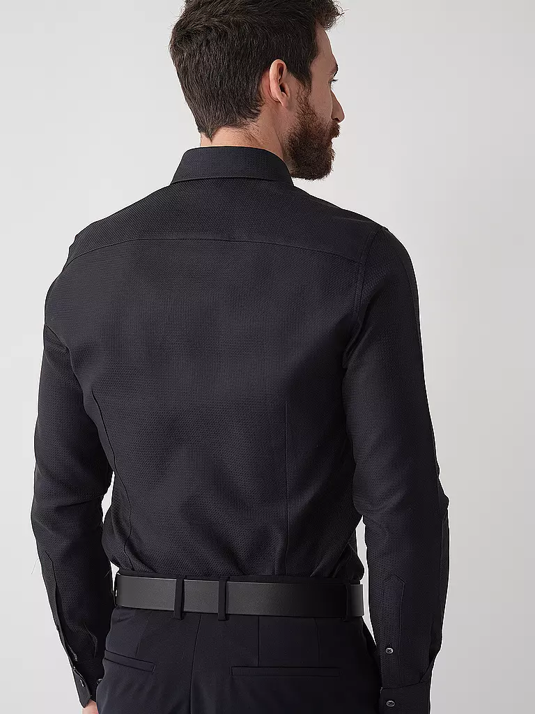 STENSTRÖMS | Hemd Slim Fit  | schwarz
