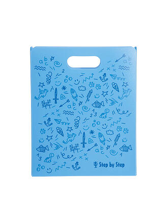 STEP BY STEP | Heftbox mit Tragegriff Blau 