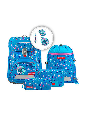 STEP BY STEP | Schulranzen Set FIT Dolphin Finja