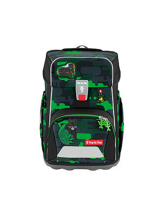 STEP BY STEP | Schulrucksack Set GIANT 5tlg. Black Cat Chiko 