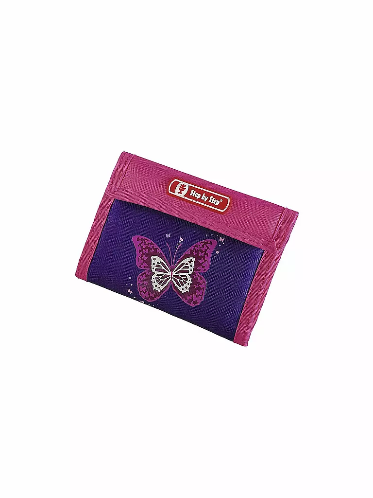 STEP BY STEP | Brustbeutel "Shiny Butterfly" | pink