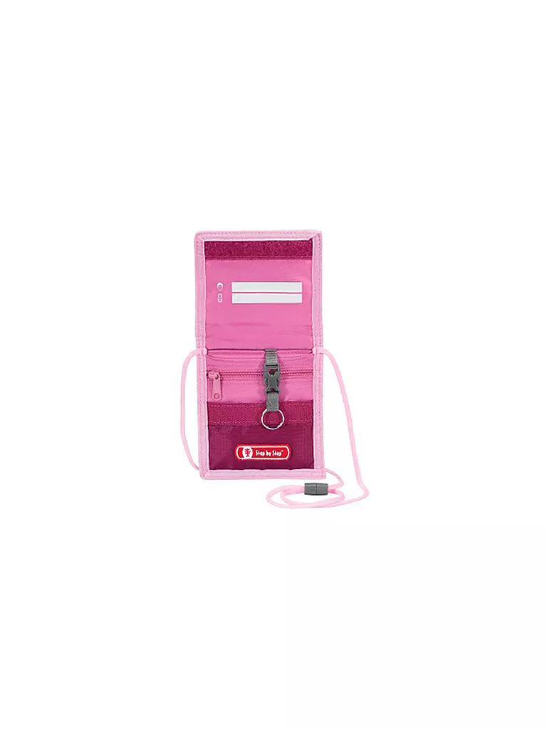 STEP BY STEP | Brustbeutel Natural Butterfly | rosa