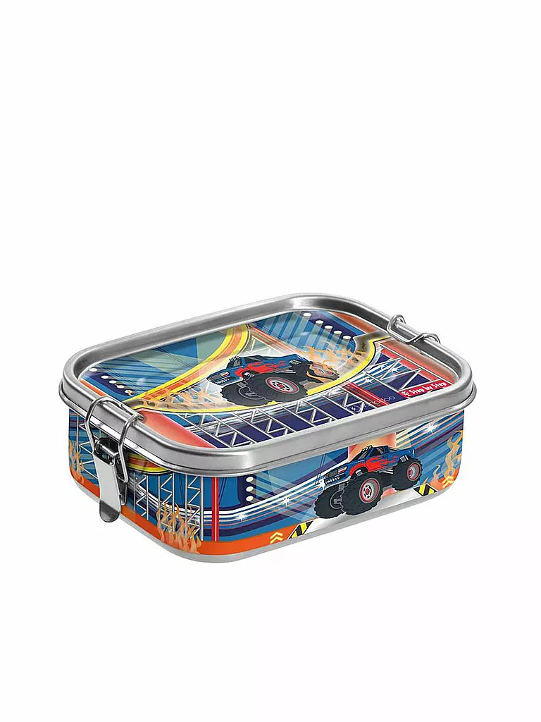 STEP BY STEP | Edelstahl Lunchbox - Monster Truck  | bunt