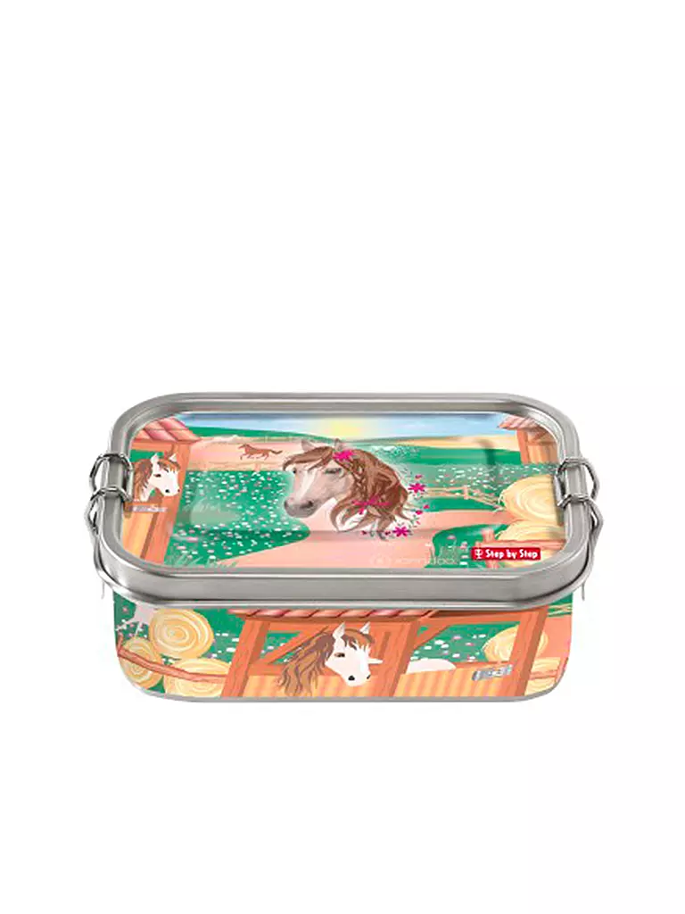 STEP BY STEP | Edelstahl Lunchbox Horse Lima | keine Farbe