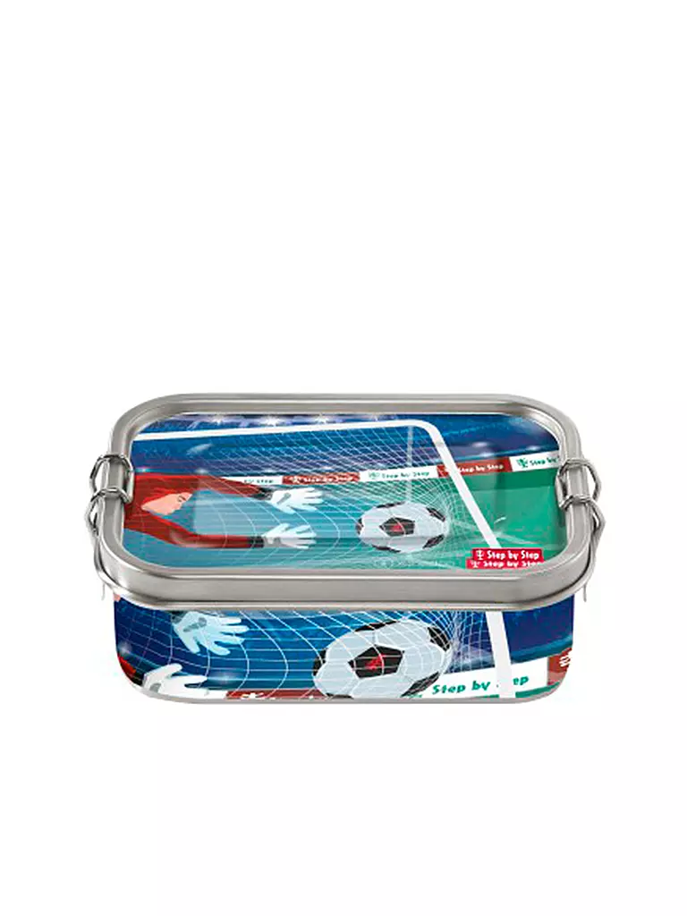 STEP BY STEP | Edelstahl Lunchbox Soccer Lars | keine Farbe