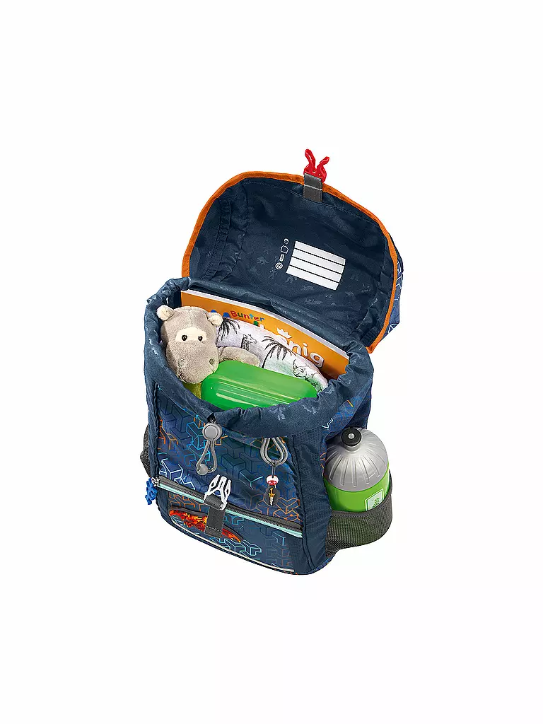 STEP BY STEP | KID Rucksack Set 3tlg Schleich Lava Dragon | schwarz