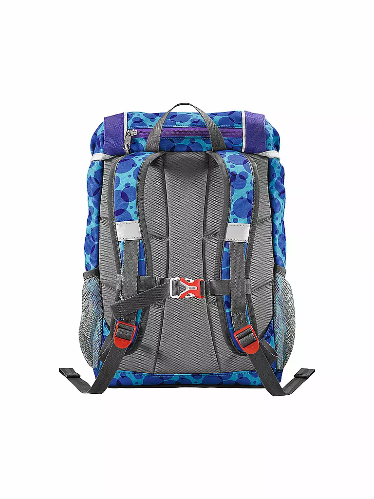 STEP BY STEP | KID Rucksack-Set 3-tlg. "Happy Dolphins" | blau