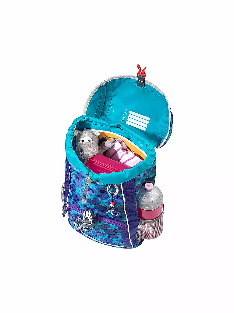 STEP BY STEP | KID Rucksack-Set 3-tlg. "Happy Dolphins" | blau