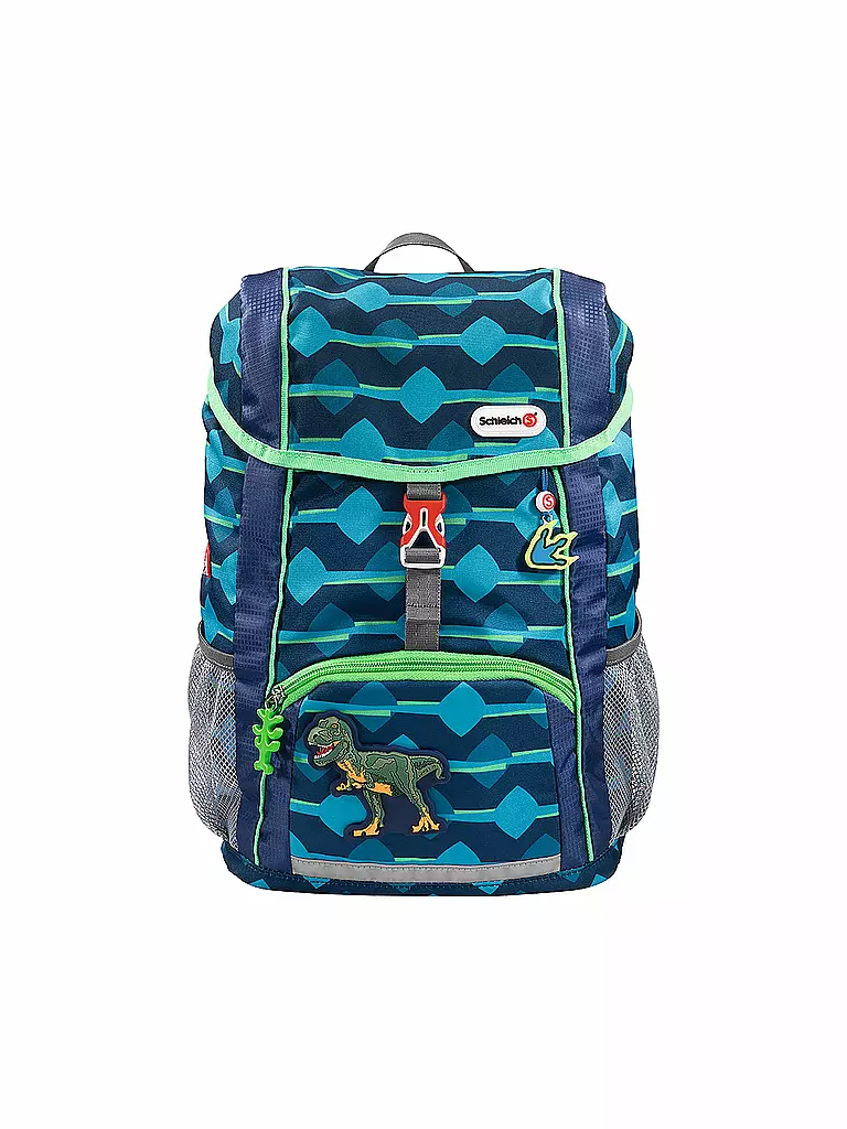 STEP BY STEP | KID Rucksack-Set 3-tlg. "Schleich® Dinosaurs" | blau