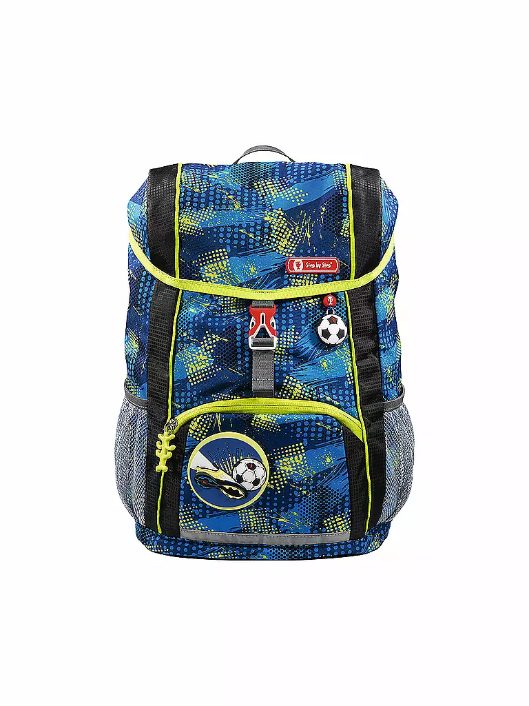 STEP BY STEP | KID Rucksack-Set 3-tlg. "Soccer Team" | blau
