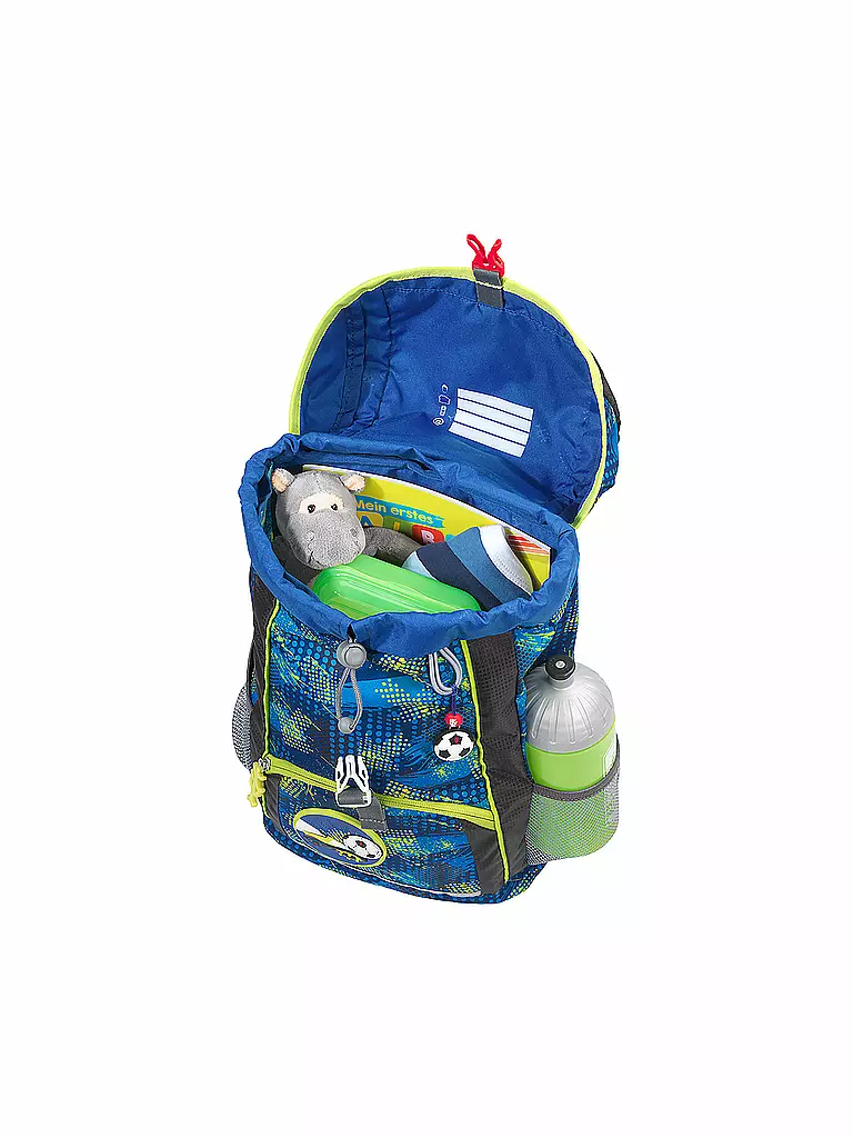 STEP BY STEP | KID Rucksack-Set 3-tlg. "Soccer Team" | blau