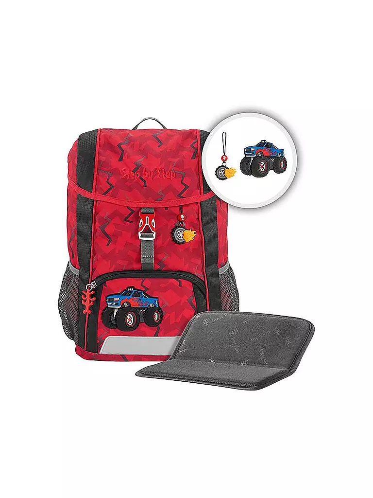 STEP BY STEP | Kinder Rucksack - KID 2tlg Truck Rocky | türkis
