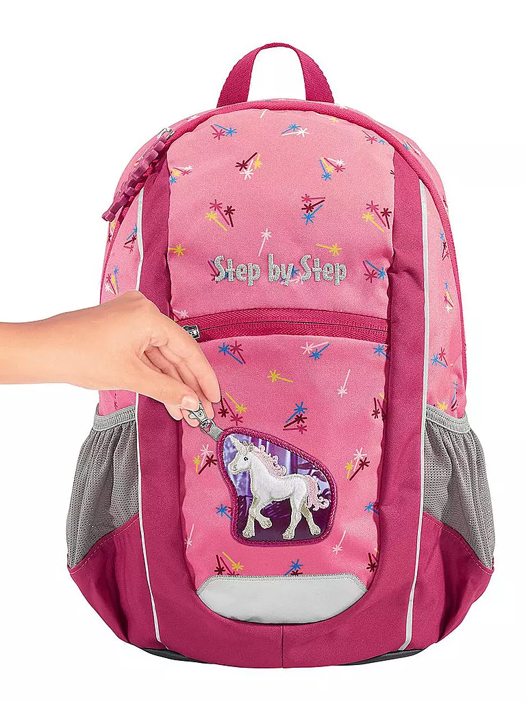 STEP BY STEP | Kinder Rucksack - Kiga Maxi Little Unicorn  | rosa