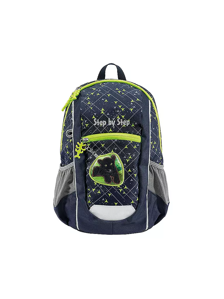 STEP BY STEP | Kinder Rucksack - Kiga Maxi Little Wild Cat Chiko  | grau