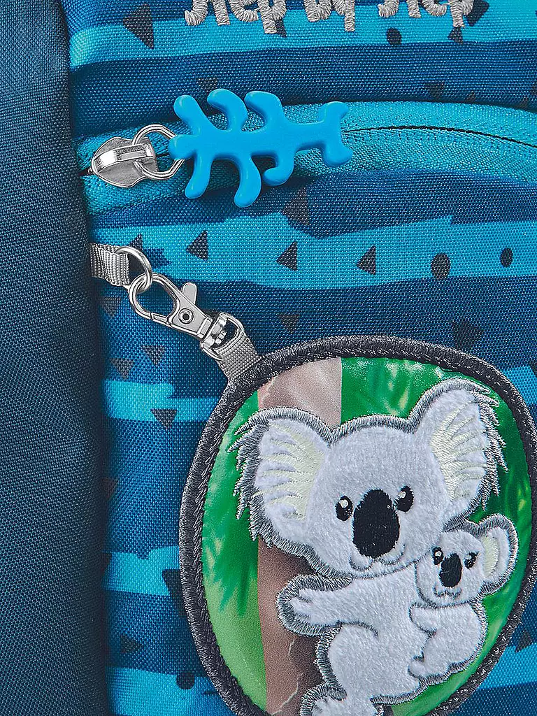STEP BY STEP | Kinder Rucksack - Kiga Mini  Koala Coco  | petrol