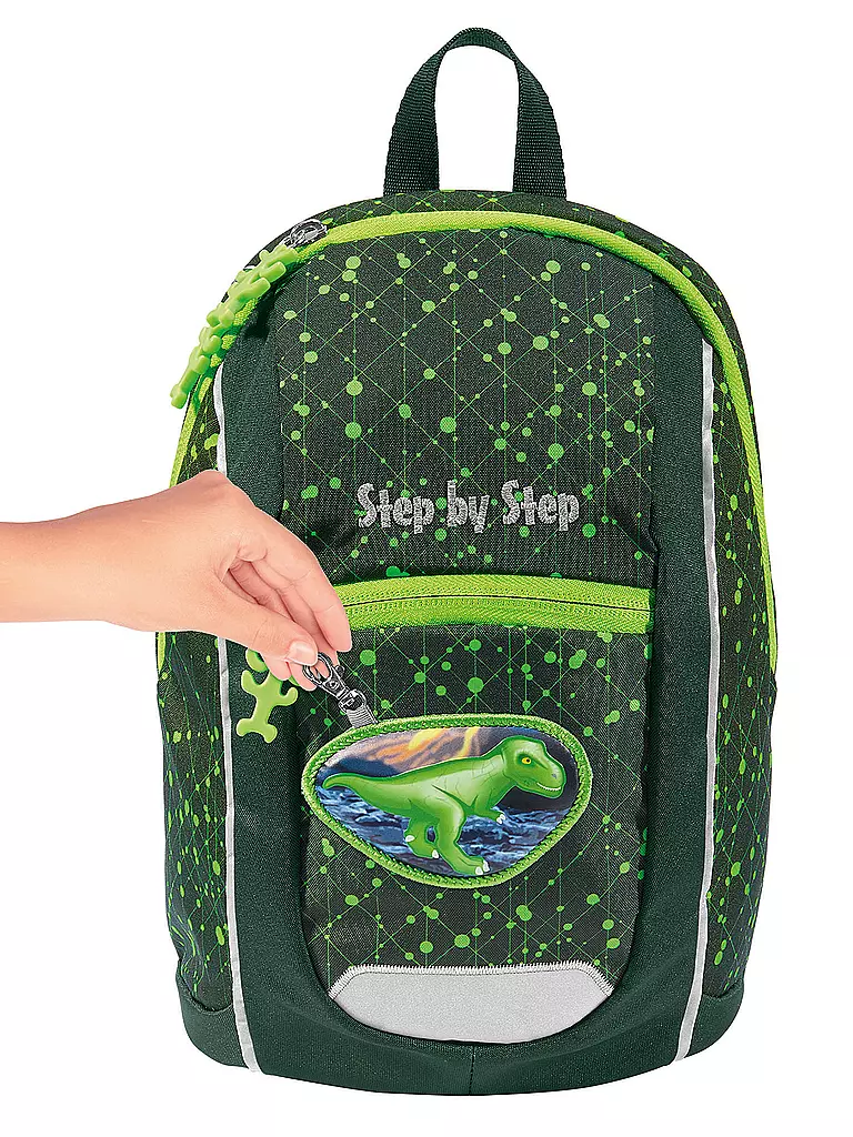 STEP BY STEP | Kinder Rucksack - Kiga Mini Dino Nilo | petrol