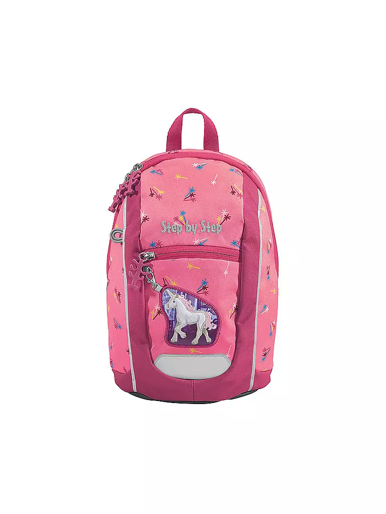 STEP BY STEP | Kinder Rucksack - Kiga Mini Little Unicorn Nuala  | rosa