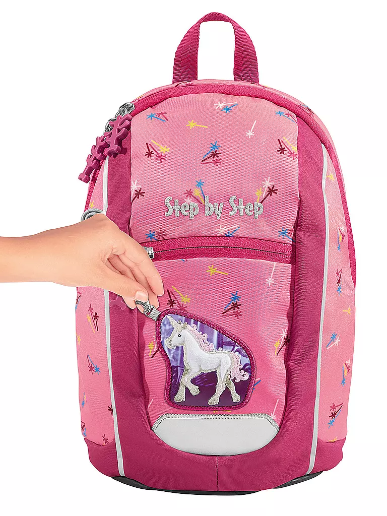 STEP BY STEP | Kinder Rucksack - Kiga Mini Little Unicorn Nuala | grün