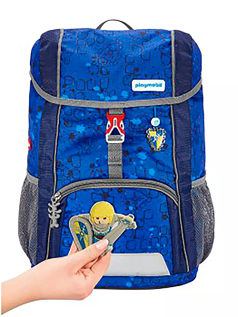 STEP BY STEP | Kinder Rucksack KID 3tlg Novelmore Arwyn | blau