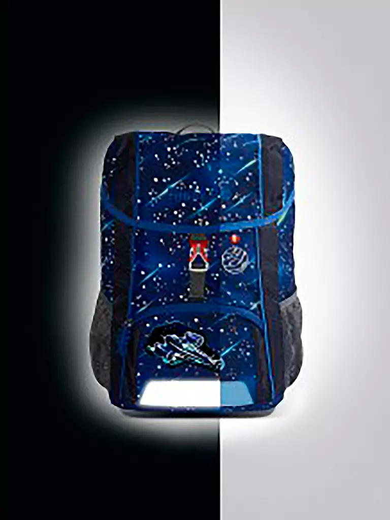 STEP BY STEP | Kinder Rucksack KID Reflect 3tlg Star Shuttle | dunkelblau