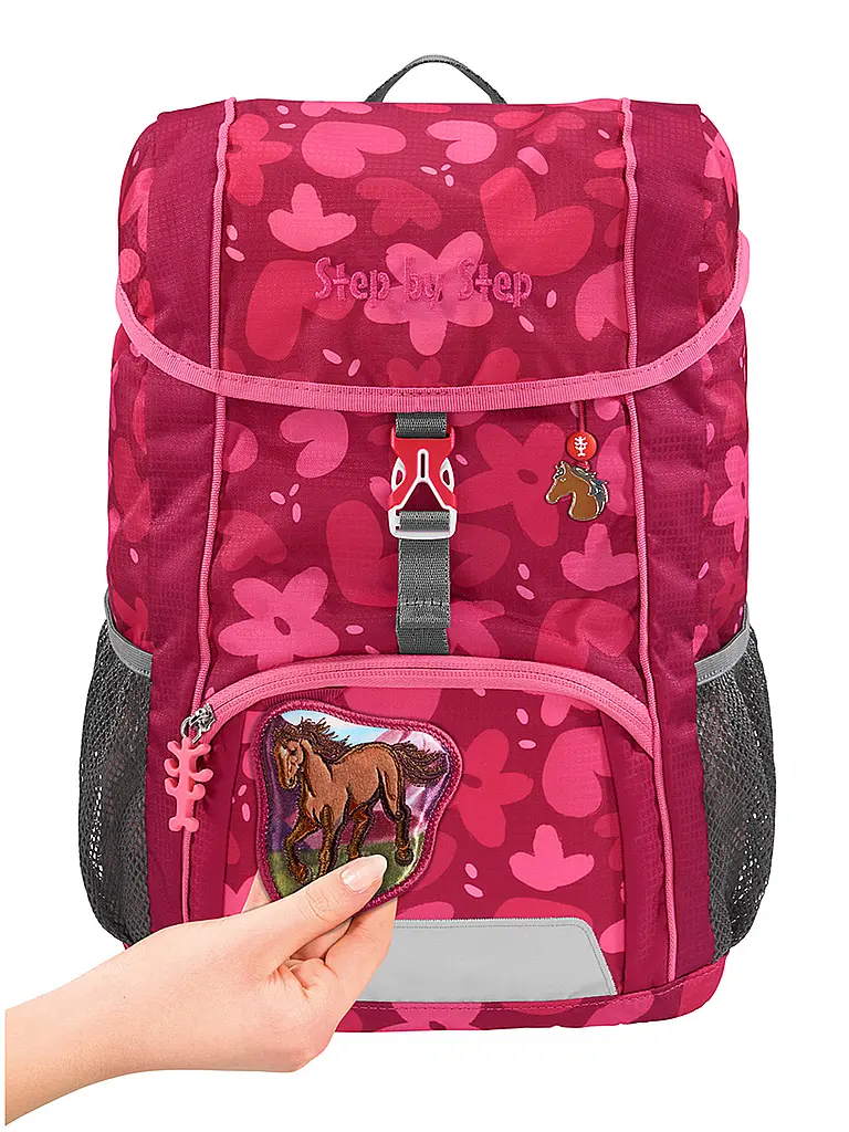 STEP BY STEP | Kinder Rucksack Set 3tlg - Wild Horse Nora | Pink