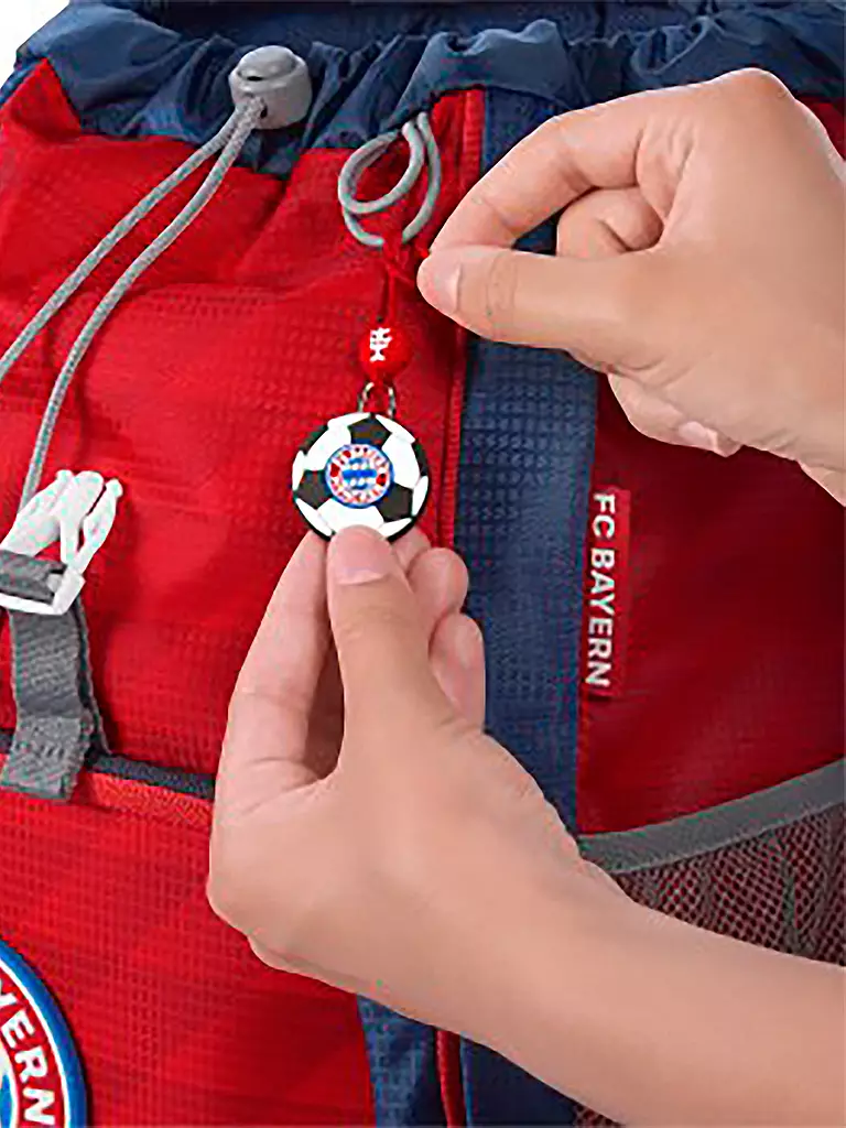 STEP BY STEP | Kinder Rucksack Set 3tlg FC Bayern Mia san mia Limited Edition | rot