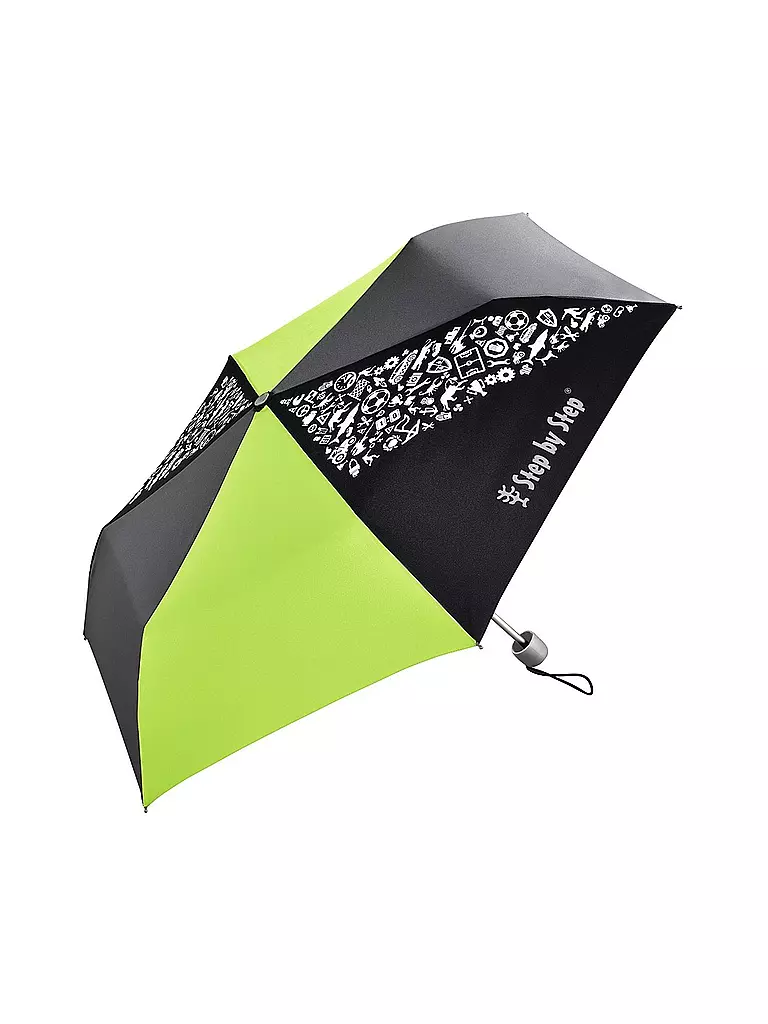 STEP BY STEP | Kinder-Regenschirm "Green and Grey" Magic Rain EFFECT | grün