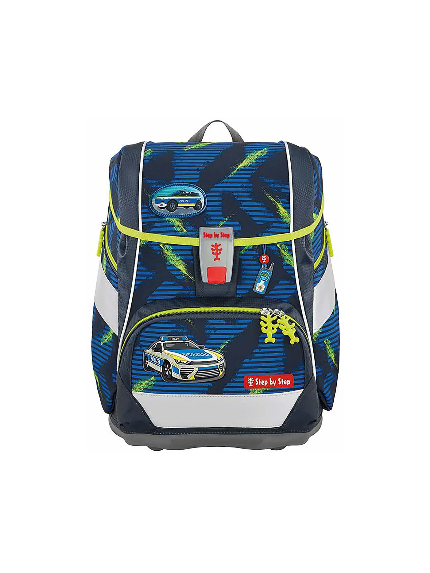 STEP BY STEP | Schulranzen Set 2in1 Plus Monster Trucker Rocky  | dunkelblau