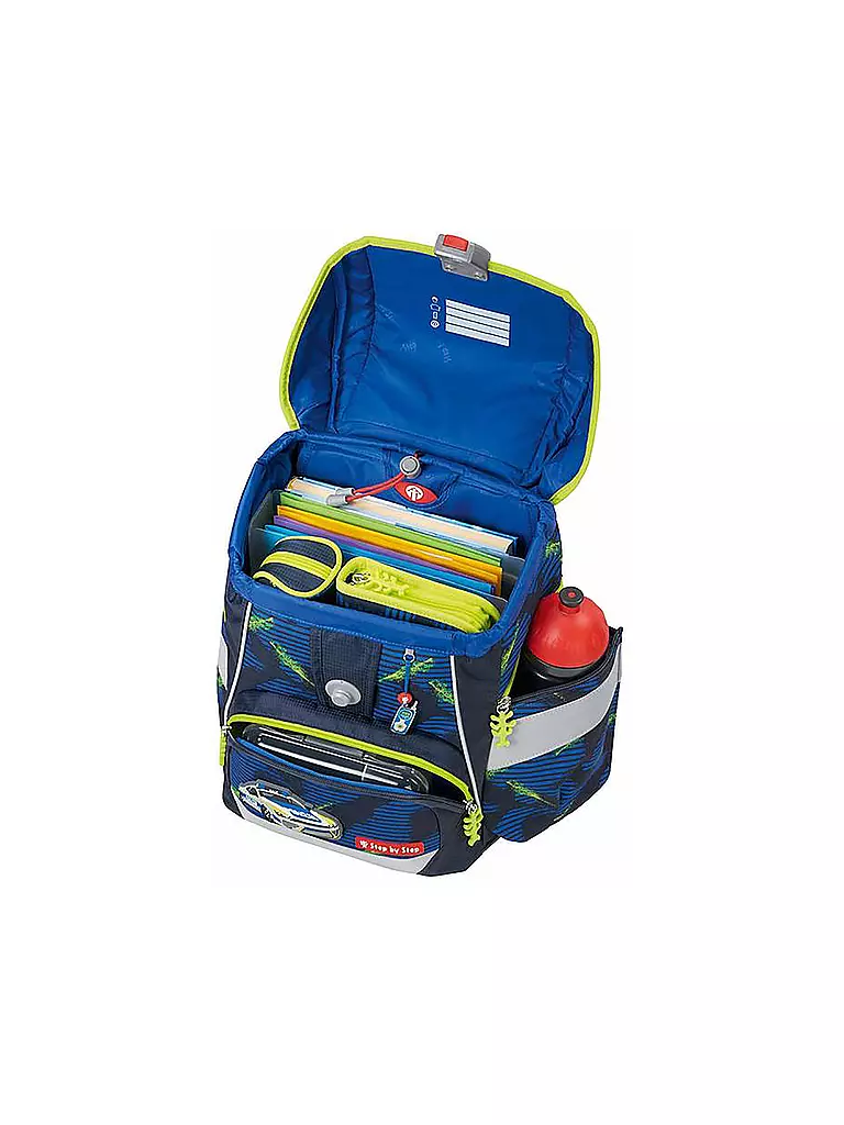 STEP BY STEP | Schulranzen Set 2in1 Plus Police Car Cody | blau
