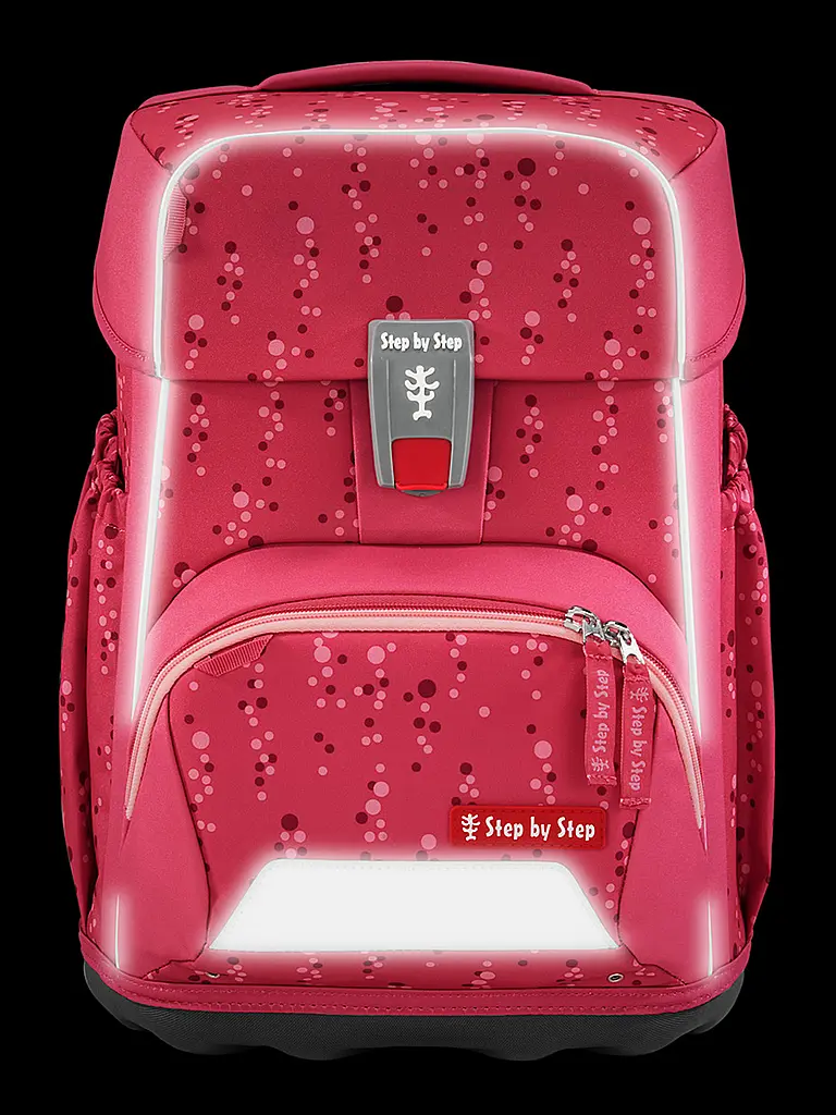 STEP BY STEP | Schulranzen Set BASIS Pink Bubbles | Pink