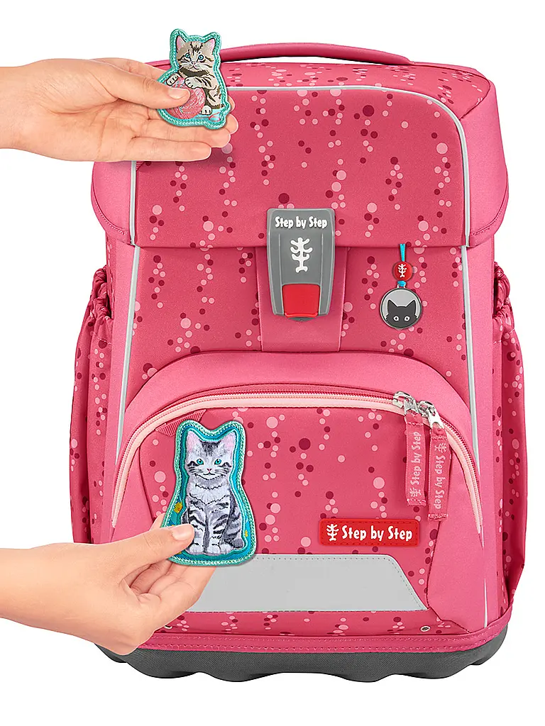 STEP BY STEP | Schulranzen Set BASIS Pink Bubbles | Pink