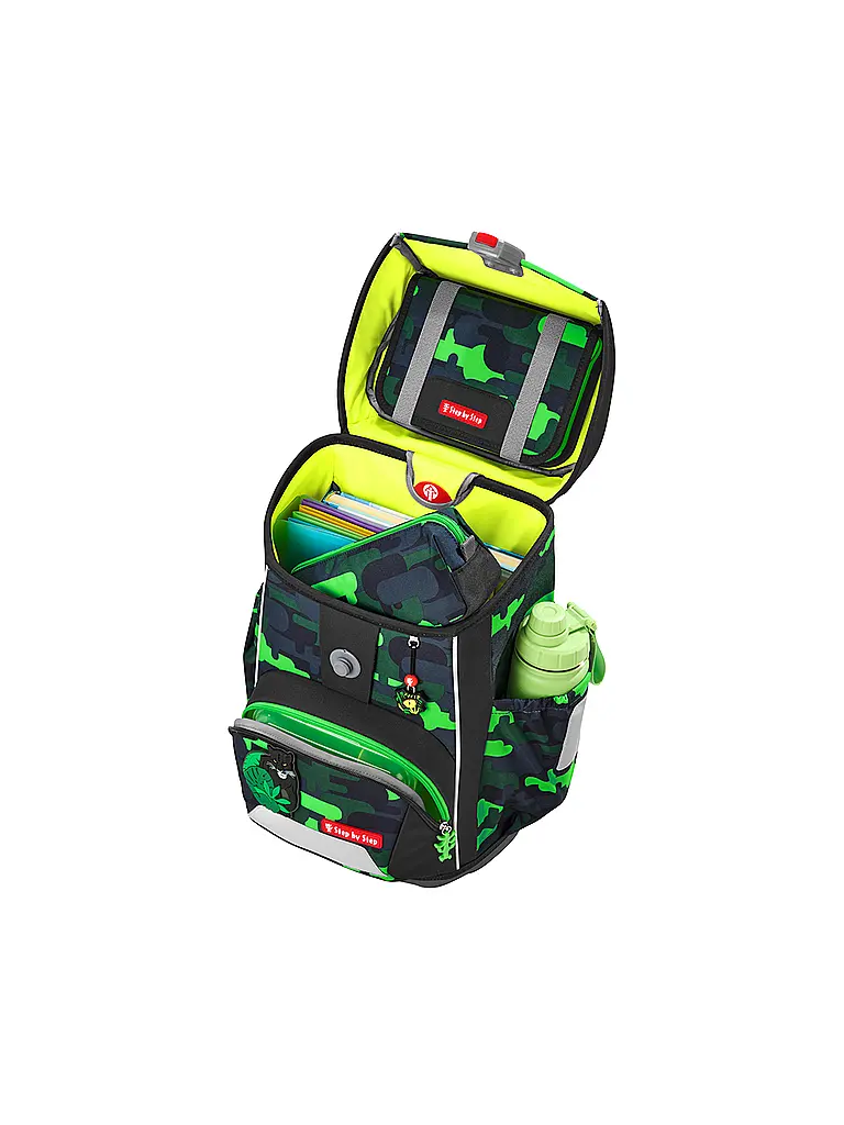 STEP BY STEP | Schulrucksack Set GIANT 5tlg. Black Cat Chiko |