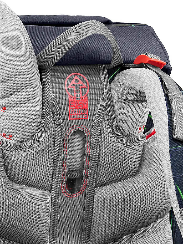 STEP BY STEP | Schulrucksack Set GIANT 5tlg. Ninja Kimo | Schwarz