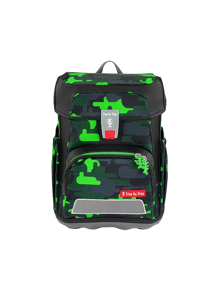 STEP BY STEP | Schultaschen Set 5tlg CLOUD Black Cat Chiko | Schwarz