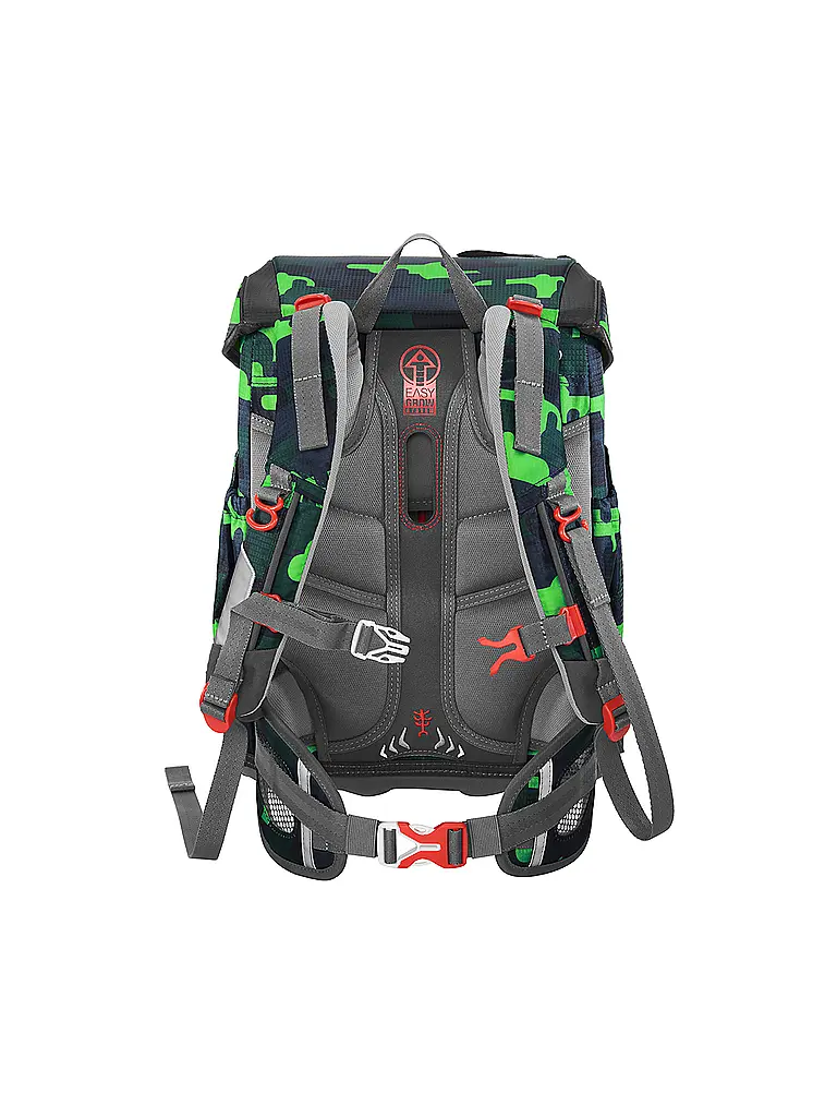 STEP BY STEP | Schultaschen Set 5tlg CLOUD Black Cat Chiko | Schwarz