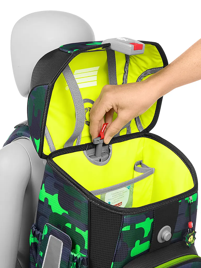 STEP BY STEP | Schultaschen Set 5tlg CLOUD Black Cat Chiko | Schwarz