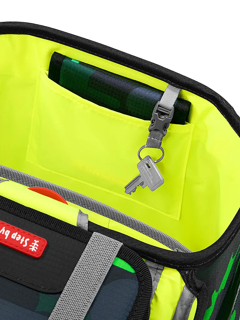 STEP BY STEP | Schultaschen Set 5tlg CLOUD Black Cat Chiko | Schwarz