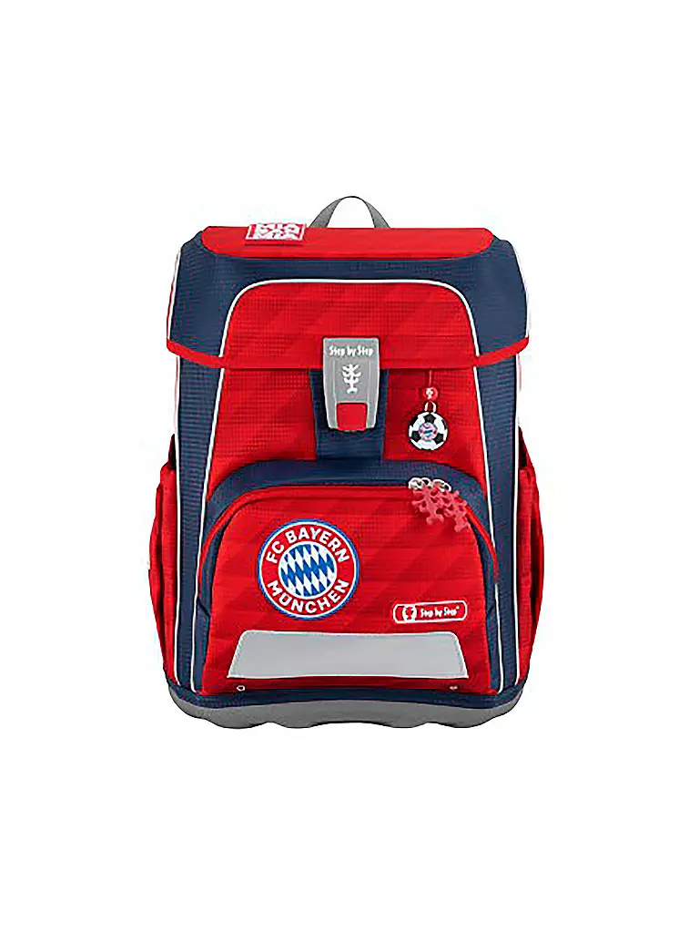 STEP BY STEP | Schultaschen Set 5tlg Cloud FC Bayern Limited Edition | rot