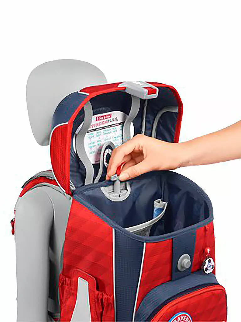 STEP BY STEP | Schultaschen Set 5tlg Cloud FC Bayern Limited Edition | rot