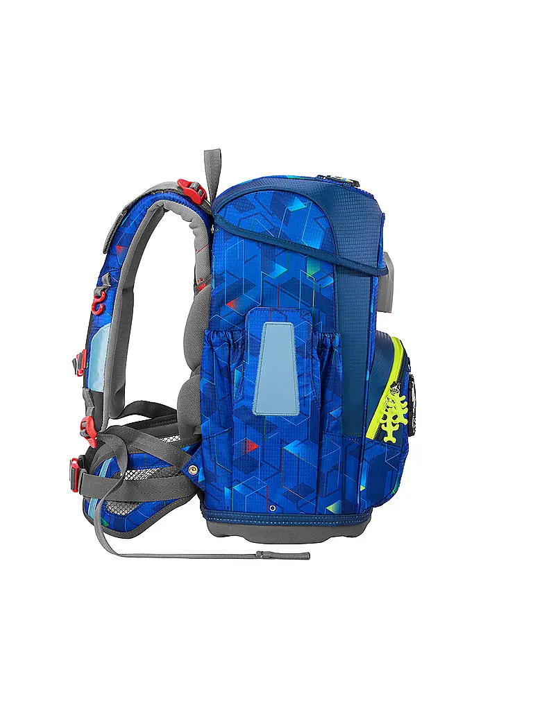 STEP BY STEP | Schultaschen Set 5tlg CLOUD Police Truck Char | Blau